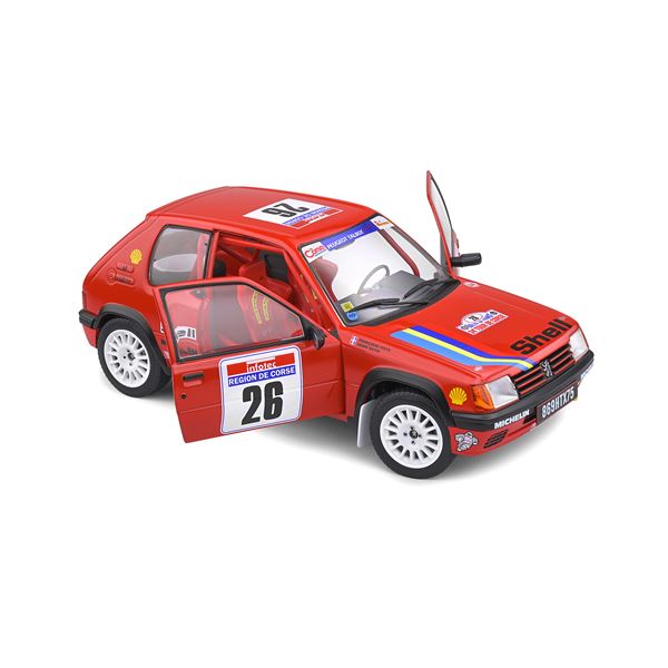 Voiture de collection PeuGEOT 205 RALLYE PTS SOLIDO
