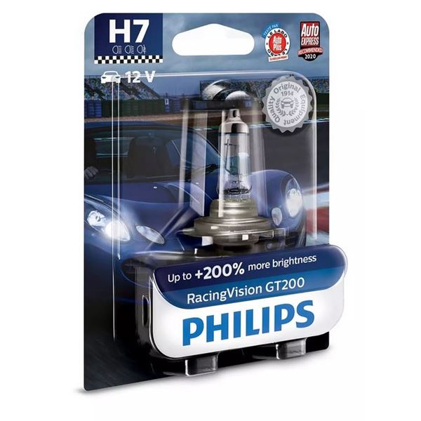 1 ampoule Philips H7 RACING VISION GT200