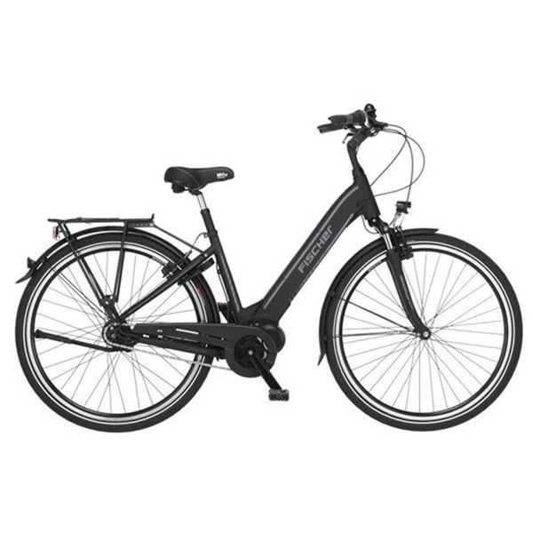 Vélo ville électrique mixte Fischer Cita 3.1i noir