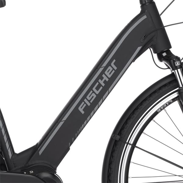 Vélo ville électrique mixte Fischer Cita 3.1i noir