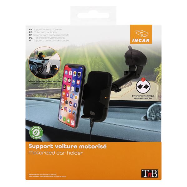 Support téléphone motorisé multi-fixations T'nb