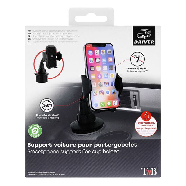 Support pince pour porte gobelet DRIVER TNB