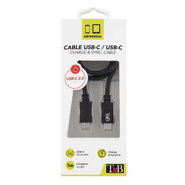 Câble USB C / USB-C/USB-C TNB