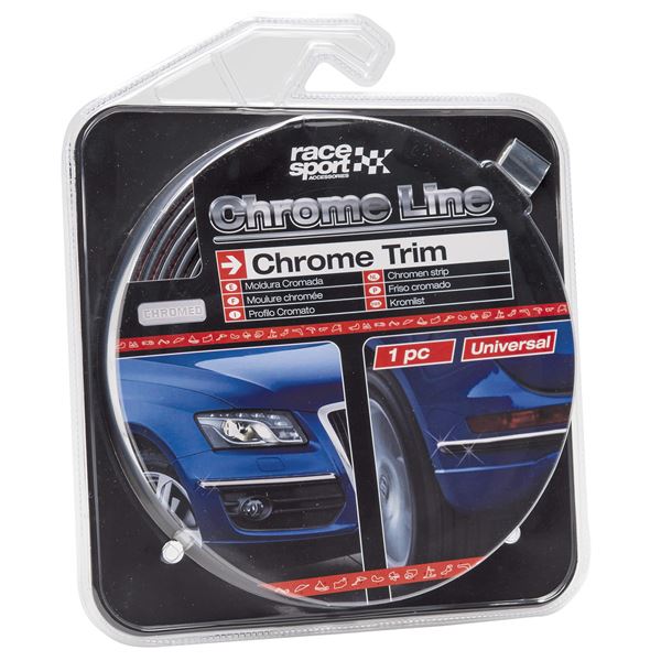 BANDE CHROMEE SOUPLE AUTOCOLLANTE