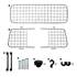 Grille de séparation ajustable pour chien