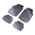 4 Tapis PVC metalic Carbone