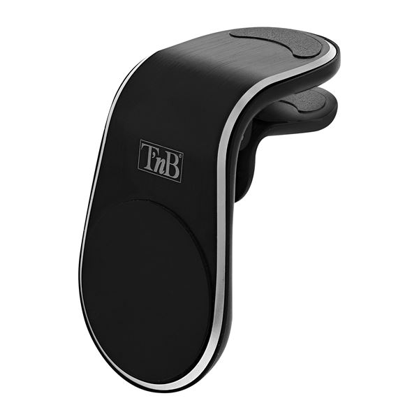 Support smartphone magnetique sur grille d'aération T'nB