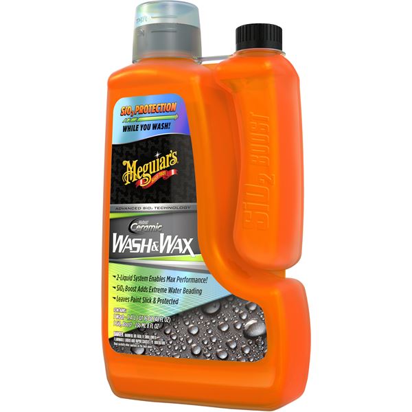 Shampoing hybride ceramique MEGUIAR'S 1,42L+236ML