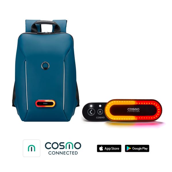 Sac à dos Securain Cosmo Connected bleu