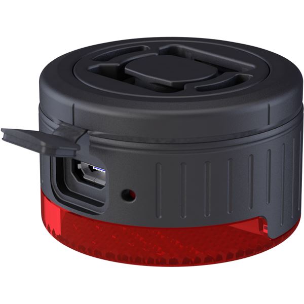 Feu de sécurité rond à LED Rouge SP Connect