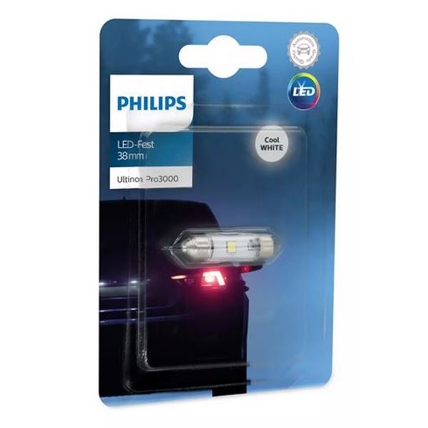 1 ampoule C5W 38mm LED PHILIPS 6000K