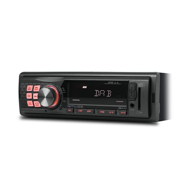 Autoradio bluetooth M-200 F avec écouteurs inclus MUSE