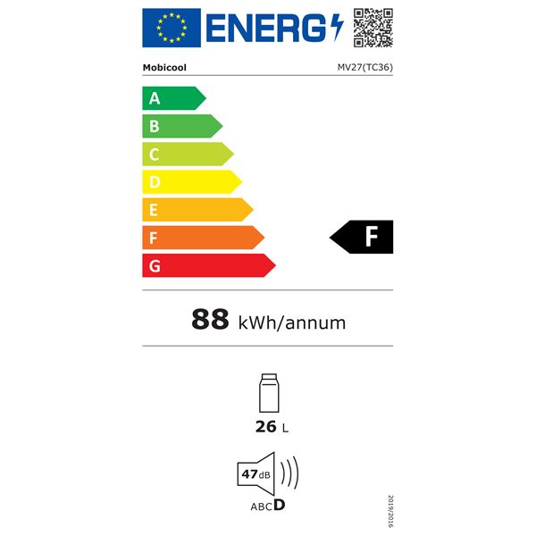 Glacière Thermoélectrique 12/230V Mobicool 26L MV27