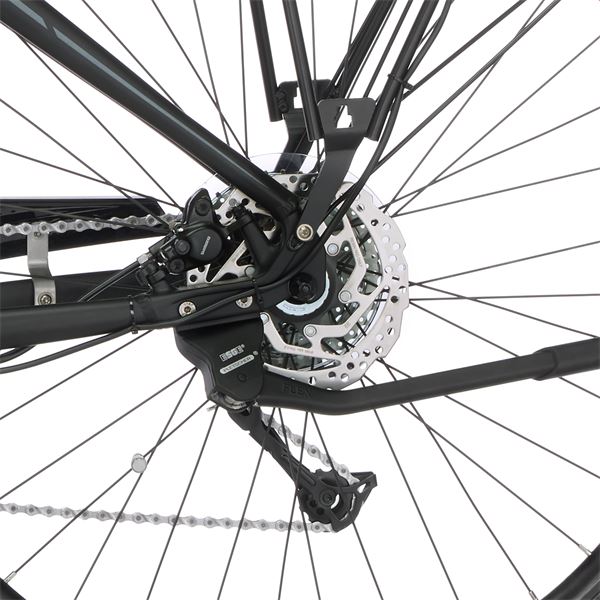 VTC électrique mixte Fischer Viator 4.1i cadre haut taille 50