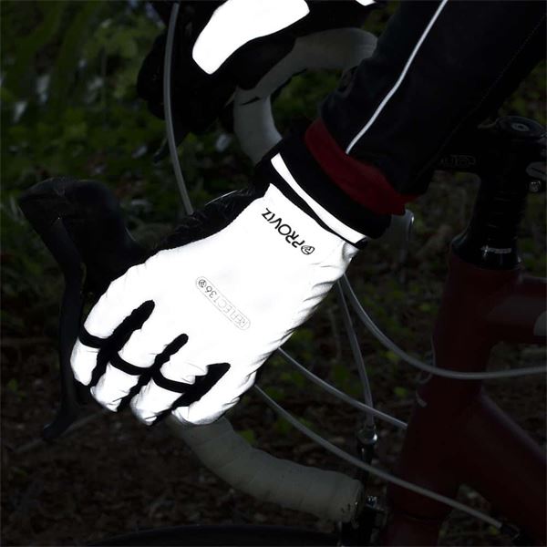 Gants grip réfléchissants pour vélo et trottinette - taille M