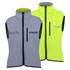 Veste sans manche réversible fluo/réfléchissant - Femme 38