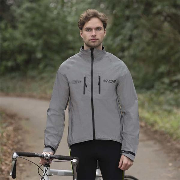 Veste technique respirante et réfléchissante - Homme L