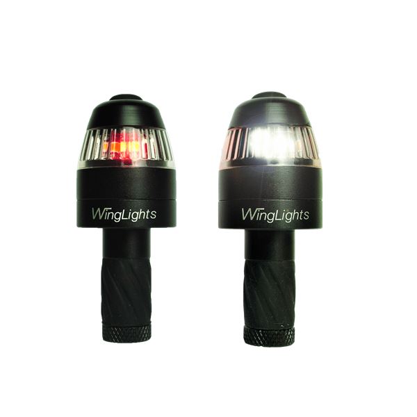 Feux de position et clignotants aimantés rechargeables Winglights 360