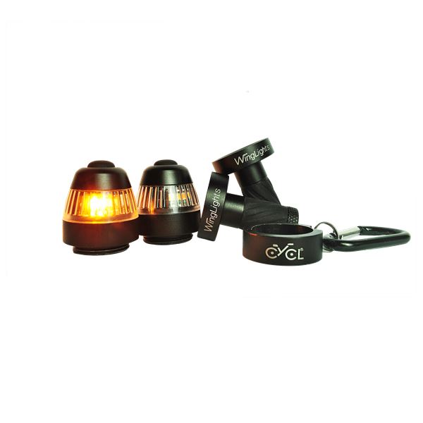 Feux de position et clignotants aimantés rechargeables Winglights 360