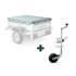 Pack accessoires pour remorques série 230 : roue jockey et bâche plate