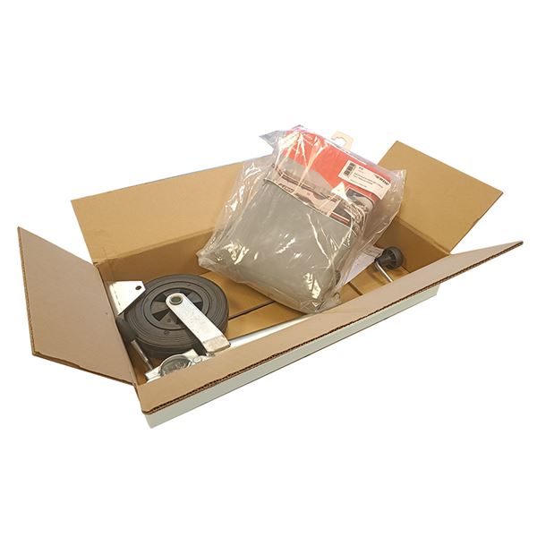 Pack accessoires pour remorques série 230 : roue jockey et bâche plate