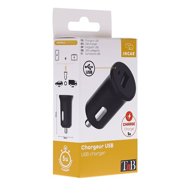 Chargeur allume-cigare 1A