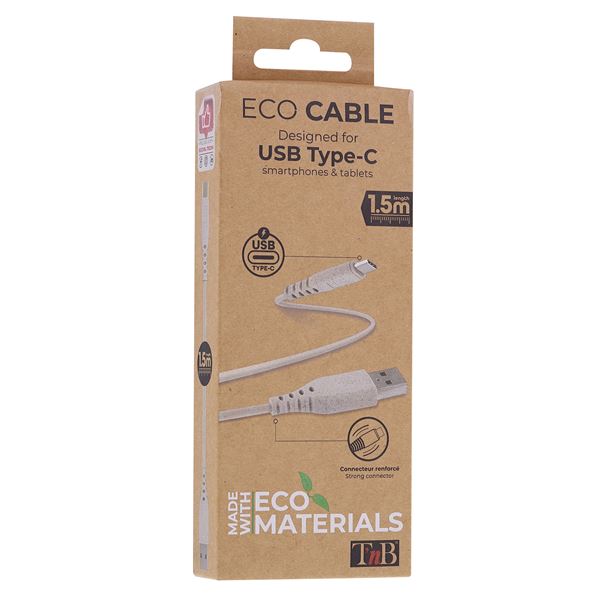 Eco cable USB/USB-C 1,5M TNB