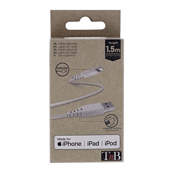ECO - Câble USB/Lightning 1.50m T'nB