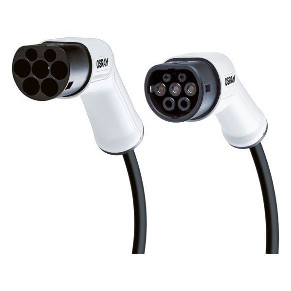 Câble de charge véhicule électrique T2/T2 32A monophasé OSRAM