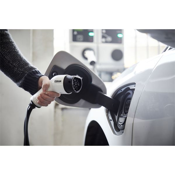 Câble de charge véhicule électrique T2/T2 32A monophasé OSRAM