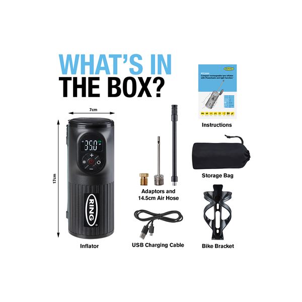 Compresseur rechargeable RTC2000 RING