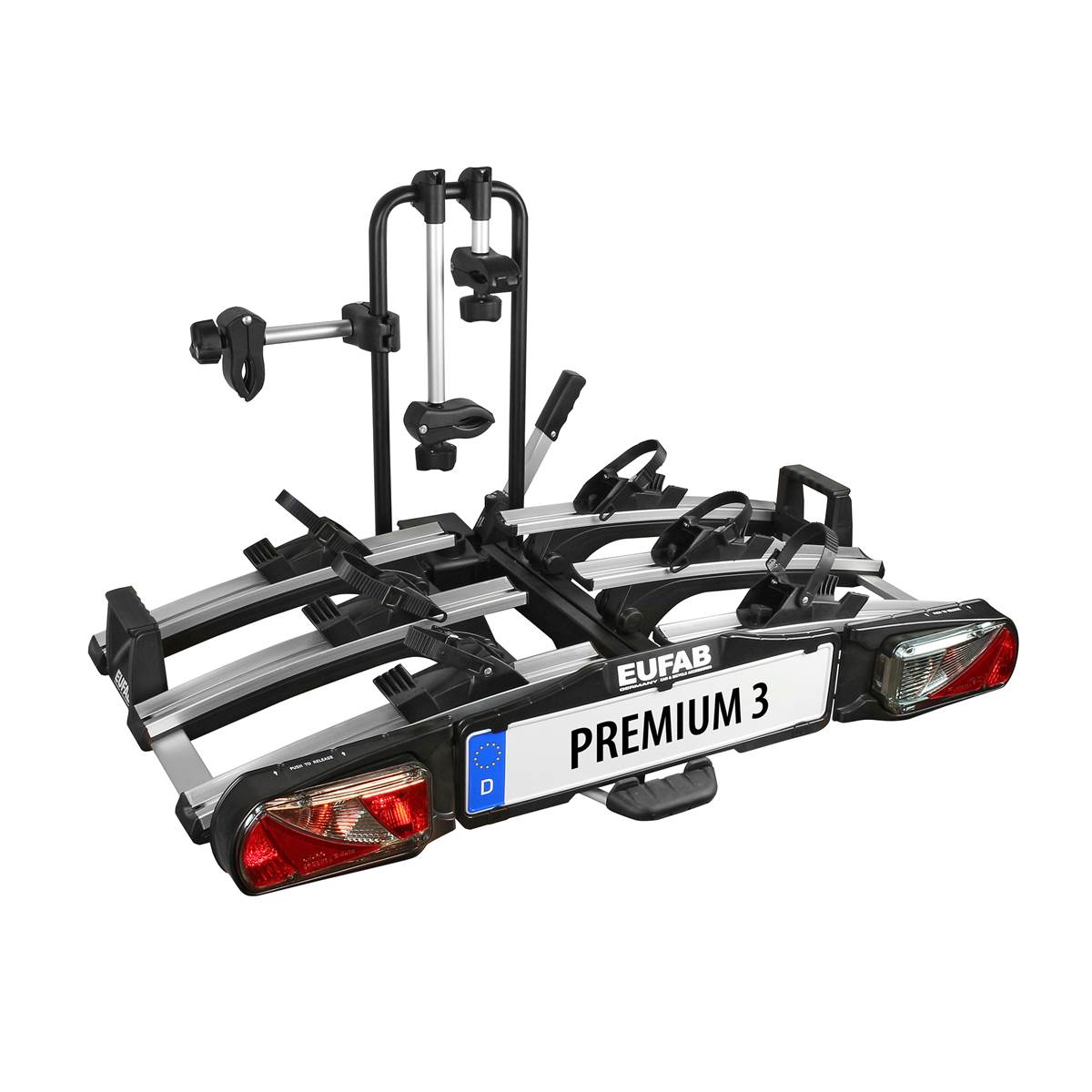 Porte-vélos Attelage Eufab Premium - 3 Vélos