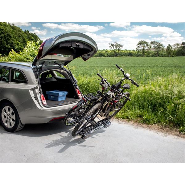 Porte-vélos attelage Eufab Poker-F - 2 vélos