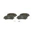 4 plaquettes de frein avant Bosch BP1420