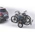 Porte-vélos remorque sur attelage Mottez Zeus pour 4 vélos
