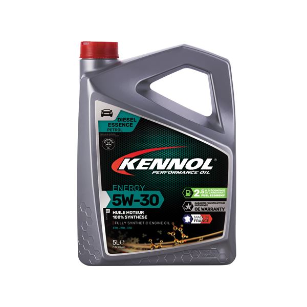 Huile moteur KENNOL ENERGY Essence/Diesel 5W30 A5/B5 5L