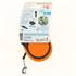 Laisse rétractable pour chien 5m orange