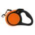 Laisse rétractable pour chien 5m orange