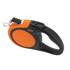 Laisse rétractable pour chien 5m orange