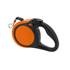 Laisse rétractable pour chien 5m orange