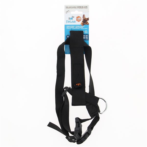 Harnais de sécurité promenade et transport pour chien