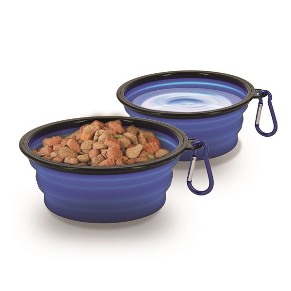 Gamelle pliante silicone pour animaux