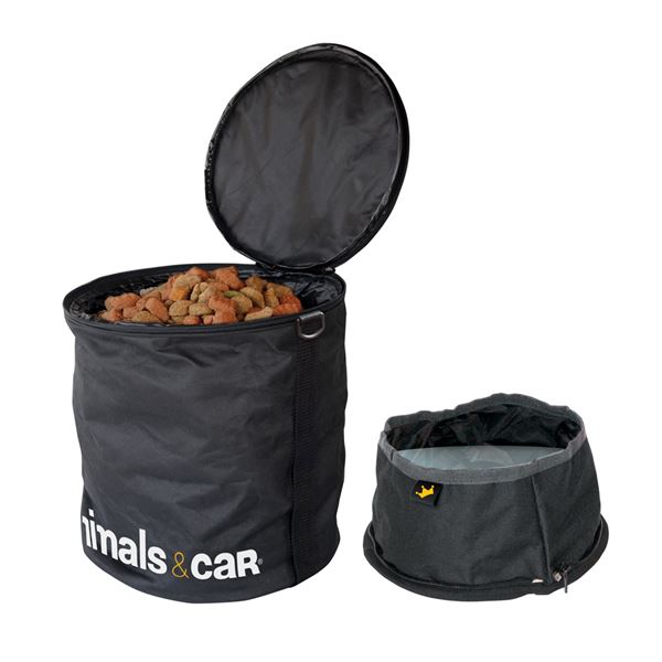 Kit Pliable Sac à Croquettes 5Kg + Écuelle