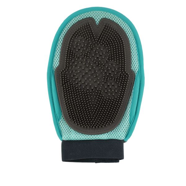 Gant de toilettage 2 faces pour animaux, universel main droite ou gauche