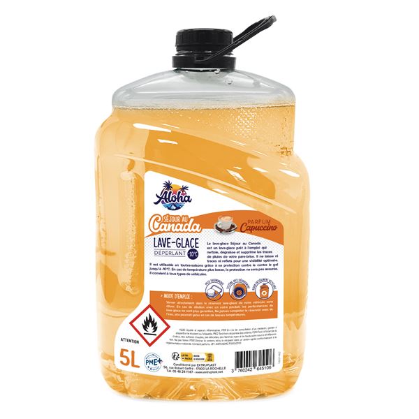 Lave-glace anti-pluie -10°C ALOHA 5L séjour au Canada