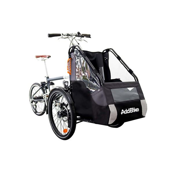 Remorque avant vélo pour transport de chien - Kit Dog AddBike