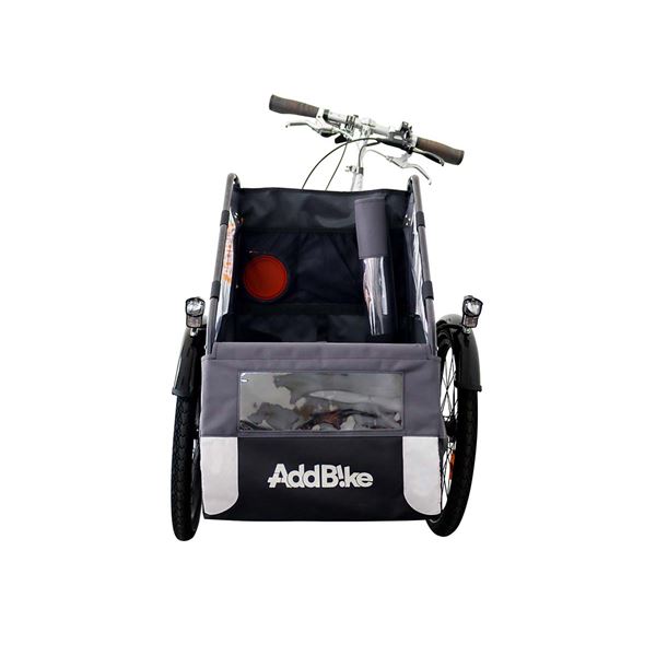 Remorque avant vélo pour transport de chien - Kit Dog AddBike