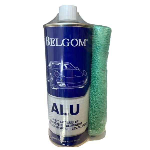 Nettoyant aluminium Belgom 500 ml + microfibre offerte