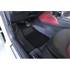 4 Tapis tissu avec talonette PVC et bords PVC