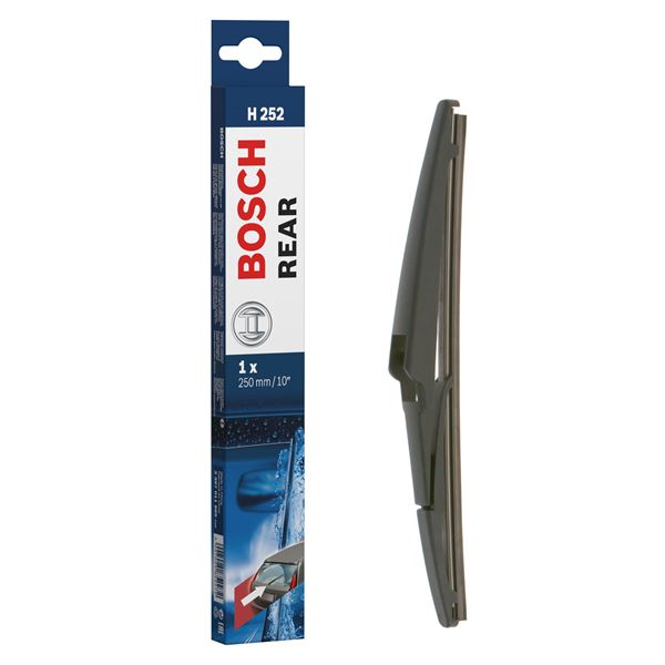 1 balai d'essuie-glace arrière Bosch N°H252